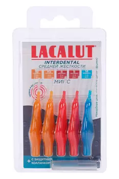 Ершик Лакалют Интердентал Mix межзубный р XS,S,M, 5 шт