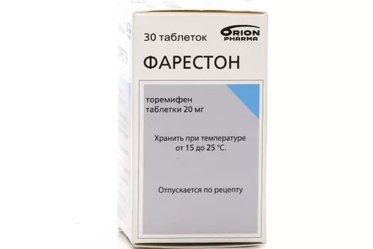 Фарестон 20 мг, 30 шт, таблетки