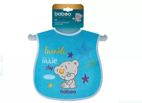Фартук Бабуу нагруд Ми ту Ю махровые (12 мес+), синий