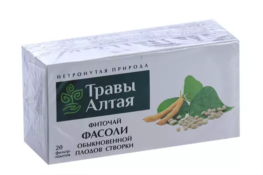 Фасоли обыкновенной плодов створки серии Алтай, 1,5 г, 20 шт