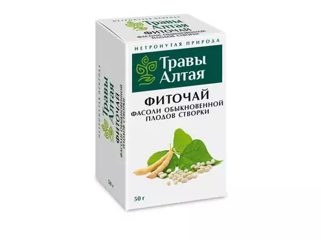 Фасоли обыкновенной плодов створки серии Алтай, 50 г