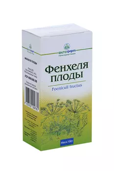 Фенхеля плод, 100 г, сырье растительное