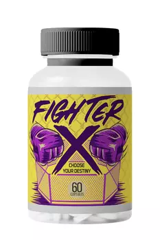 Fighter бустер тестостерона для мужчин, д/повышения силы, смесь пищевая сухая 60 капсул
