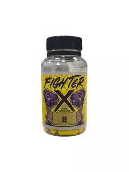 Fighter бустер тестостерона для мужчин, д/повышения силы, смесь пищевая сухая 60 капсул