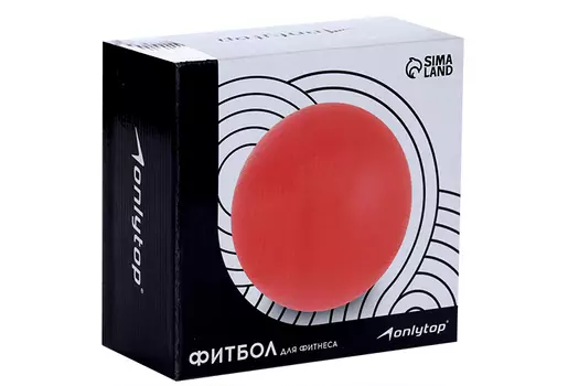 Фитбол ONLITOP d=45 см 500 г цвета МИКС