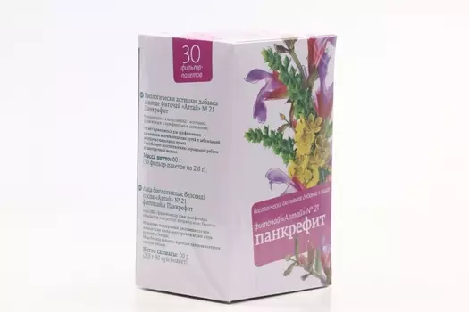 Фиточай Алтай №21 Панкрефит, 2 г, 30 шт
