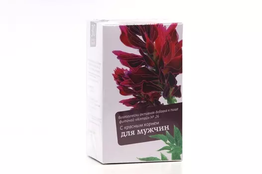 Фиточай Алтай №26 д/мужчин с красным корнем, 2 г, 30 шт