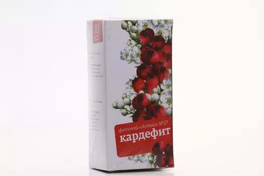 Фиточай Алтай №27 Кардефит, 2 г, 20 шт, фильтр-пакет