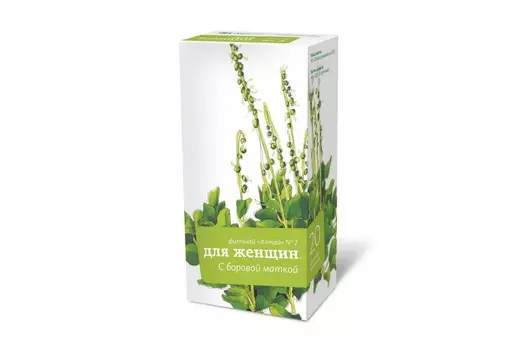 Фиточай Алтай №2 Боровая матка д/женщин, 2 г, 20 шт