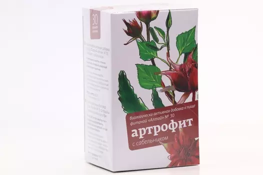 Фиточай Алтай №30 Артрофит с сабельником 2 г, 30 шт