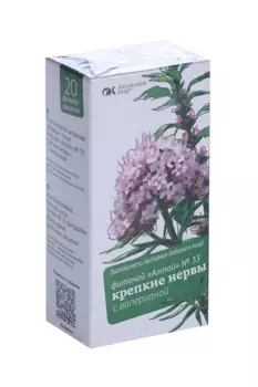 Фиточай Алтай №33 Крепкие нервы с валерианой 2 г, 20 шт