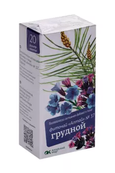 Фиточай Алтай №37 Грудной, 2 г, 20 шт