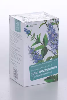 Фиточай Алтай №3 д/похудения кассия/мята, 2 г, 30 шт