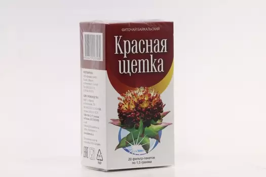 Фиточай Байкальский Красная щетка, 1,5 г, 20 шт, ф/п