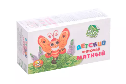 Фиточай Детский мятный, 1,5 г, 20 шт