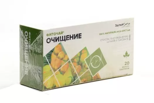 Фиточай Планточист, 2 г, 20 шт, фильтр-пакет