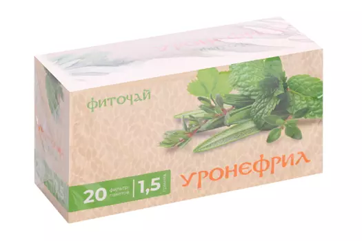 Фиточай Уронефрил, 1,5 г, 20 шт