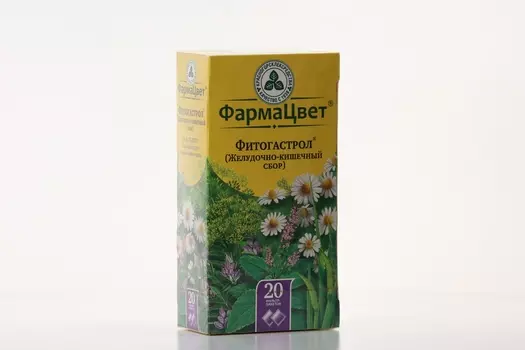 Фитогастрол (желудочно-кишечный сбор) ФармаЦвет, 2 г, 20 шт, сбор растительный-порошок