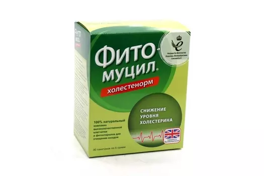 Фитомуцил Холестенорм 5 г, 30 шт, порошок