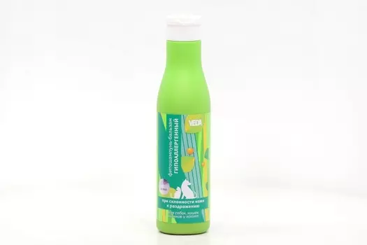 Фитошампунь-бальзам VEDA гипоаллергенный д/собак и кошек 250 мл