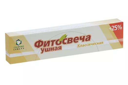 Фитосвечи ушные классические, 10 шт, + 25%