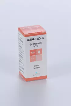 Флоас Моно 0.1%, 5 мл, капли глазные