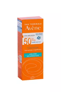 Флюид AVENE CLEANANCE солнцезащитный д/проблем кожи SPF50+, 50 мл
