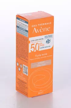 Флюид Авен солнцезащитный тонирующий SPF 50+, 50 мл, (C245268)