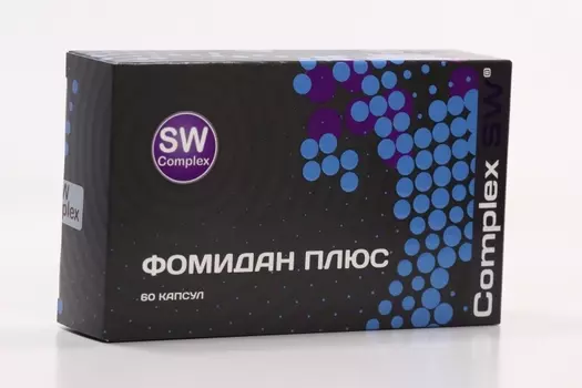 Фомидан Плюс, 60 шт, капсулы