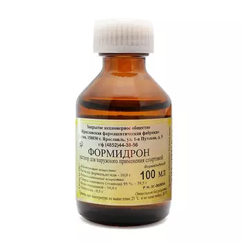 Формидрон, 100 мл, раствор для наружного применения спиртовой