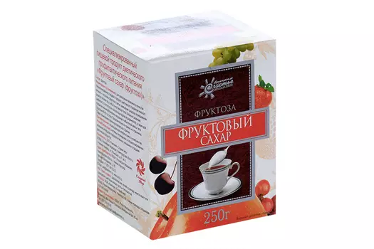 Фруктоза, 250 г, порошок