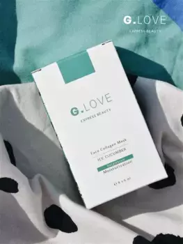 G.LOVE Маска для лица Face Collagen Mask ICE CUCUMBER 8*6 мл