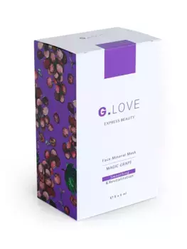 G.LOVE Маска для лица Face Mineral Mask MAGIC GRAPE 8*6 мл