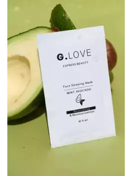 G.LOVE Маска для лица Face Sleeping Mask MINT AVOCADO 8*6 мл