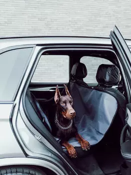 Гамак автомобильный LM6600-1 размер (140х160 см) серый