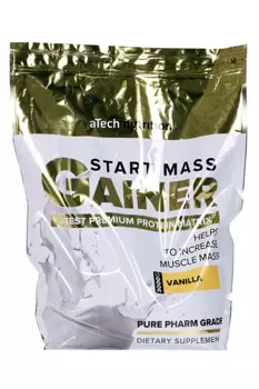 Гейнер aTech nutrition Start Mass ваниль, 3 кг