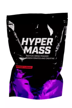 Гейнер BioTechUSA Hyper Mass клубника, 1 000 г