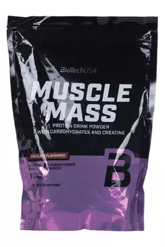 Гейнер BioTechUSA Muscle Mass шоколад, 1 000 г