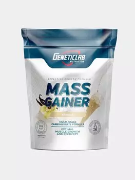 Гейнер "МАСС ГЕЙН" Geneticlab Nutrition, со вкусом "Ваниль", 1000 г