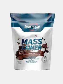 Гейнер "МАСС ГЕЙН" Geneticlab Nutrition, со вкусом "Шоколад", 1000 г