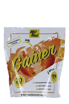 Гейнер NotBad Gainer вкус апельсиновое печенье, 1 000 г