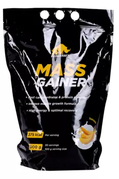Гейнер Prime Kraft Mass Gainer банан, 3 000 г, дойпак