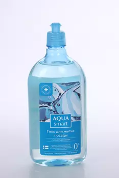 Гель Aquasmart гипоаллергенный д/мытья посуды пуш-пул 750 мл