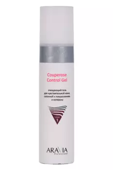Гель ARAVIA Professional Couperose Control Очищающий д/чувств кожи склонной к покрас, 250 мл