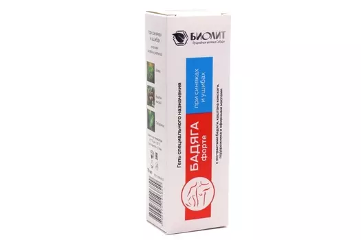 Гель Бадяга форте, 75 мл