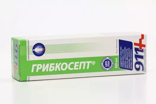 Гель-бальзам 911 Грибкосепт д/рук и ног, 100 мл