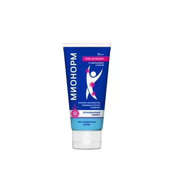 Гель-бальзам Мионорм охлаждающий сабельник/мята, 50 мл