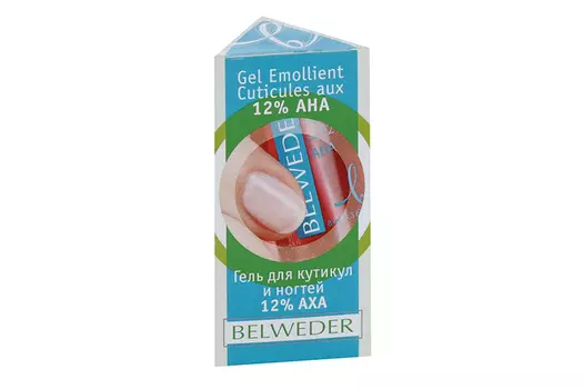 Гель BELWEDER д/кутикул и ногтей 12% АХА, 8 мл
