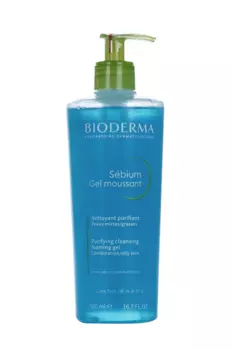 Гель BIODERMA себиум д/жирной и комбинир кожи очищающий, 500 мл