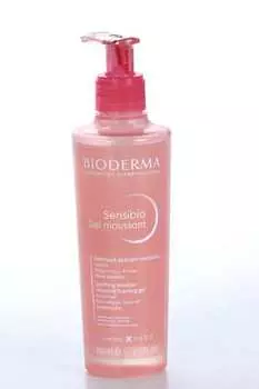 Гель Биодерма Сенсибио очищающий с помпой, 200 мл